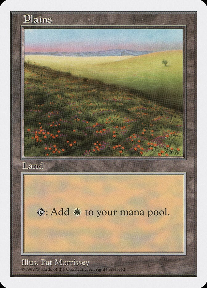 Plains (431) [Fifth Edition] Magic: The Gathering