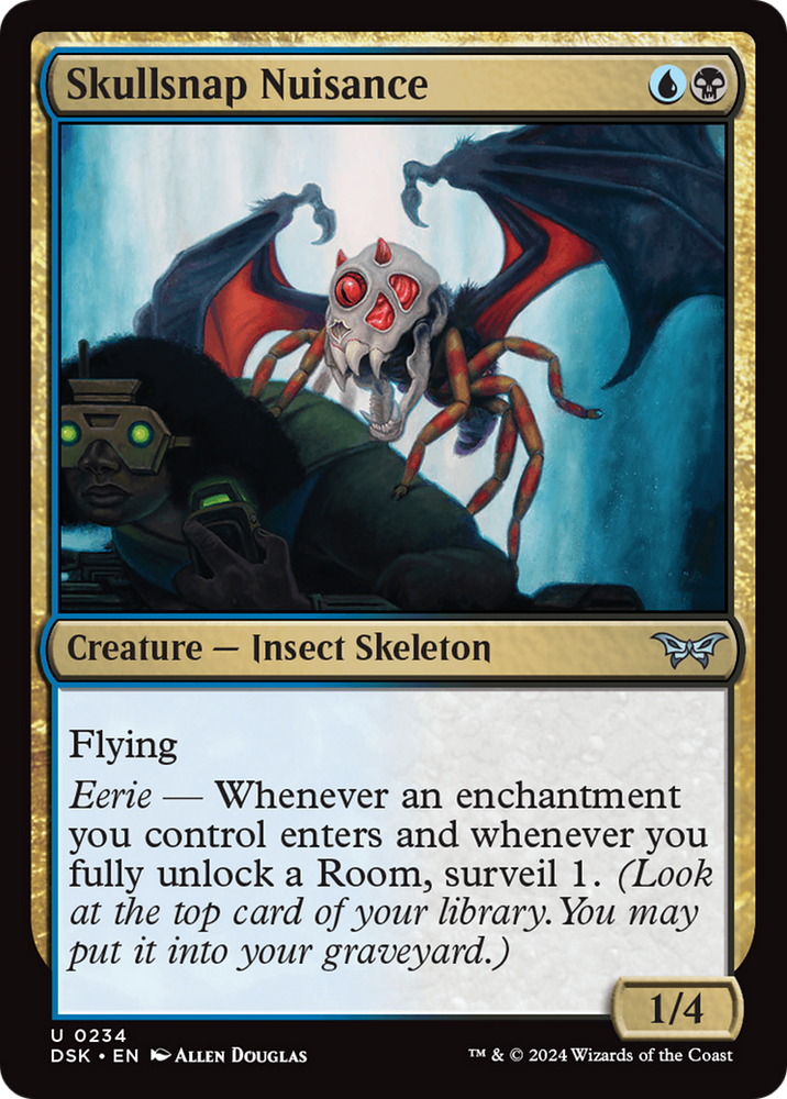 Skullsnap Nuisance [Duskmourn: House of Horror] Magic: The Gathering