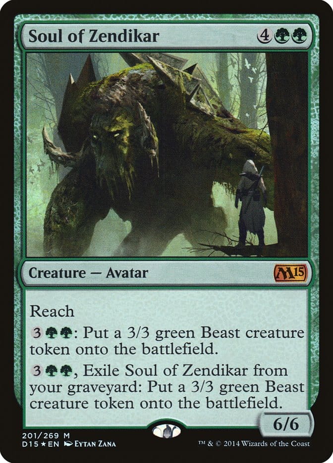 Soul of Zendikar (Duels of the Planeswalkers Promos) [Duels of the Planeswalkers Promos 2014] Magic: The Gathering
