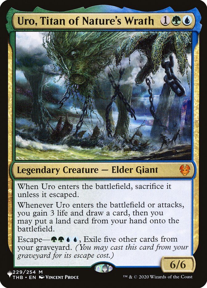 Uro, Titan of Nature's Wrath [The List] Magic: The Gathering