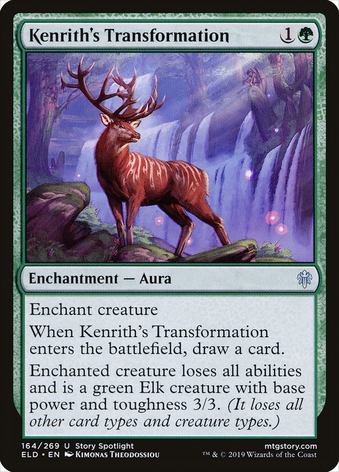 Kenrith's Transformation [Throne of Eldraine] Magic: The Gathering