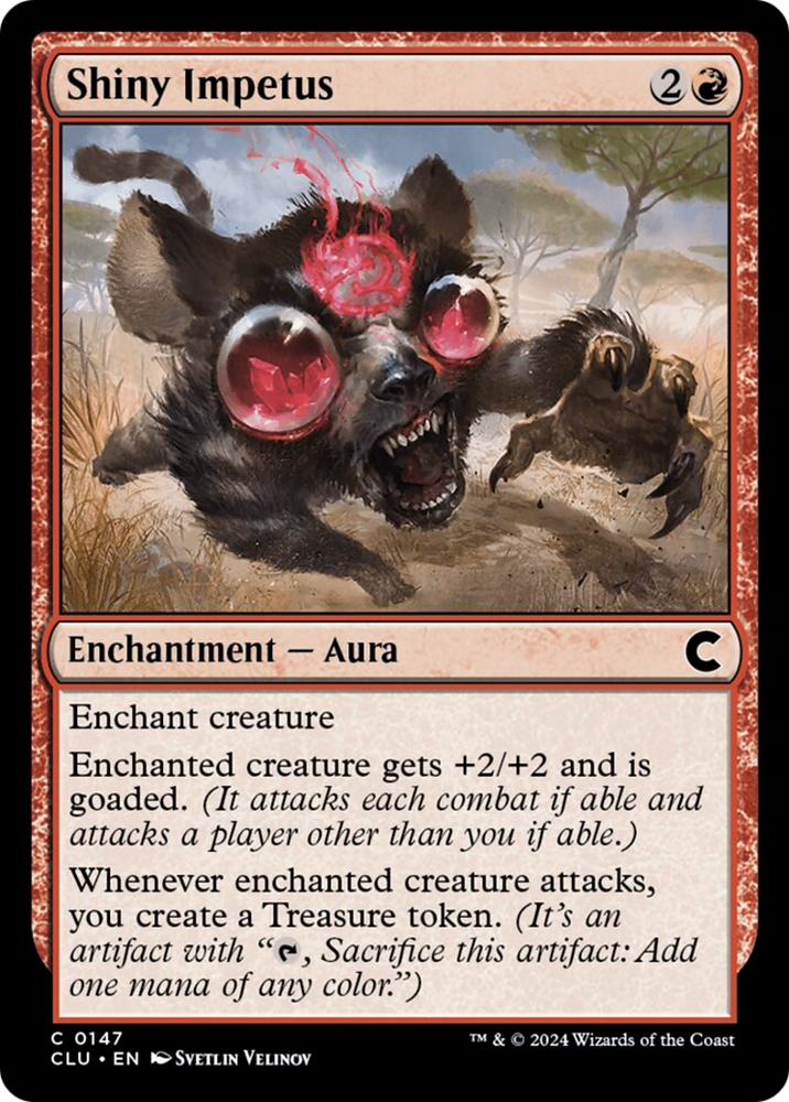 Shiny Impetus [Ravnica: Clue Edition] Magic: The Gathering
