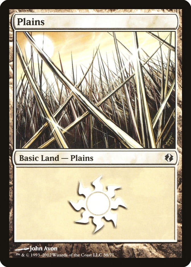 Plains (38) [Duel Decks: Venser vs. Koth] Magic: The Gathering