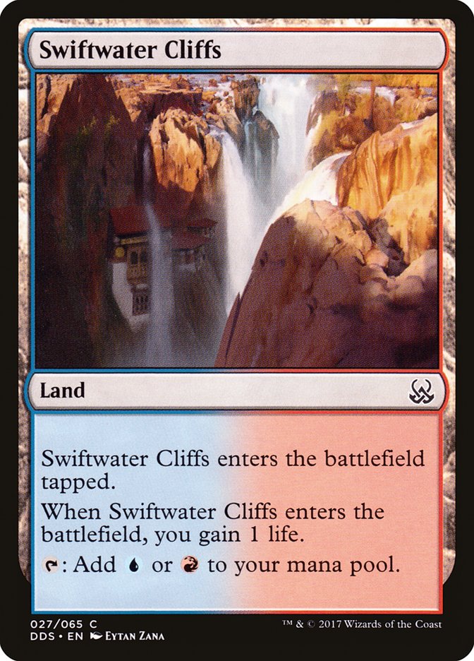 Swiftwater Cliffs [Duel Decks: Mind vs. Might] Magic: The Gathering