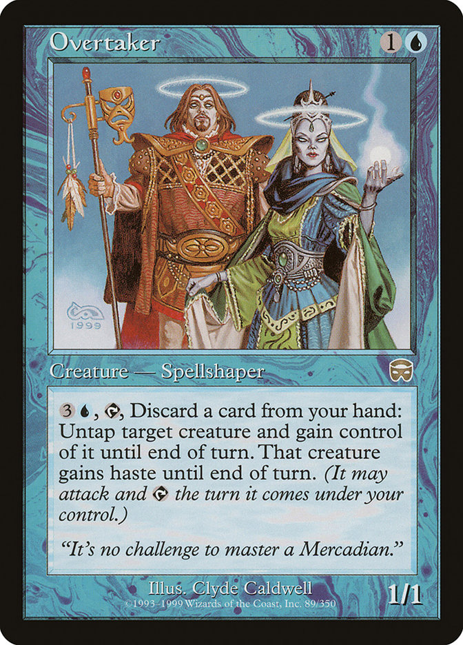 Overtaker [Mercadian Masques] Magic: The Gathering