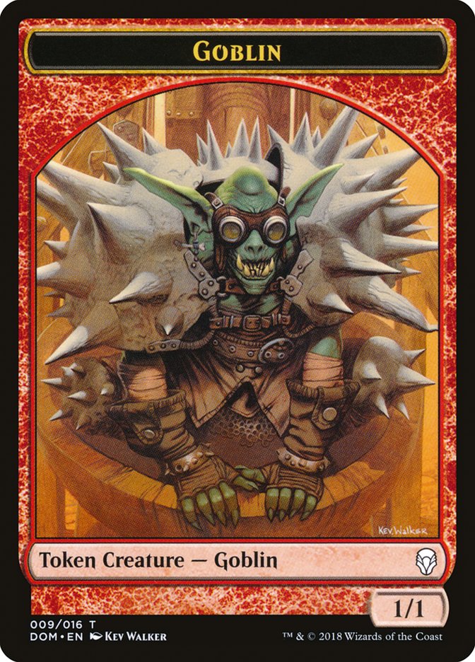 Goblin Token [Dominaria Tokens] Magic: The Gathering