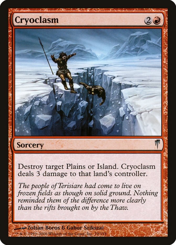 Cryoclasm [Coldsnap] Magic: The Gathering