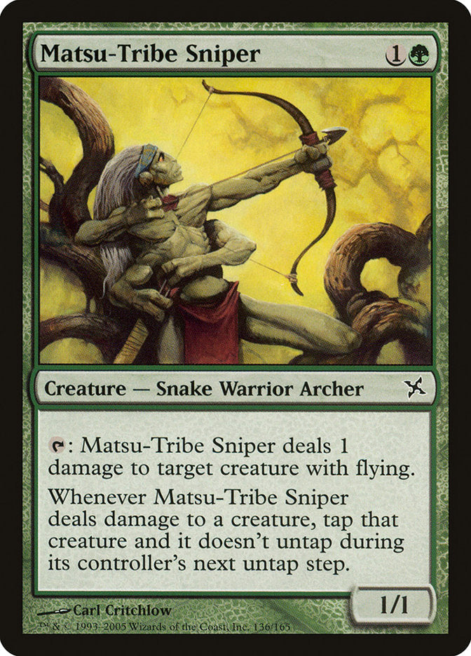 Matsu-Tribe Sniper [Betrayers of Kamigawa] Magic: The Gathering