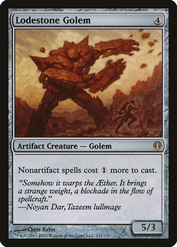 Lodestone Golem [Archenemy] Magic: The Gathering