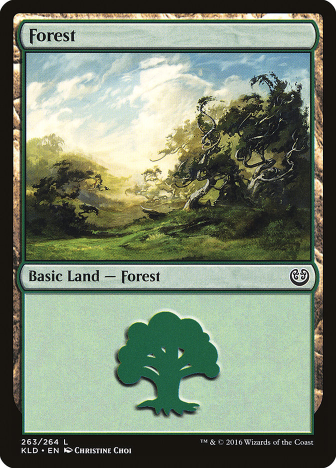 Forest (263) [Kaladesh] Magic: The Gathering