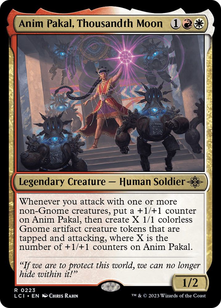 Anim Pakal, Thousandth Moon [The Lost Caverns of Ixalan] Magic: The Gathering