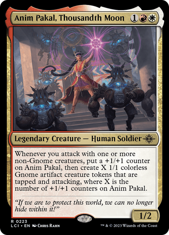 Anim Pakal, Thousandth Moon [The Lost Caverns of Ixalan] Magic: The Gathering