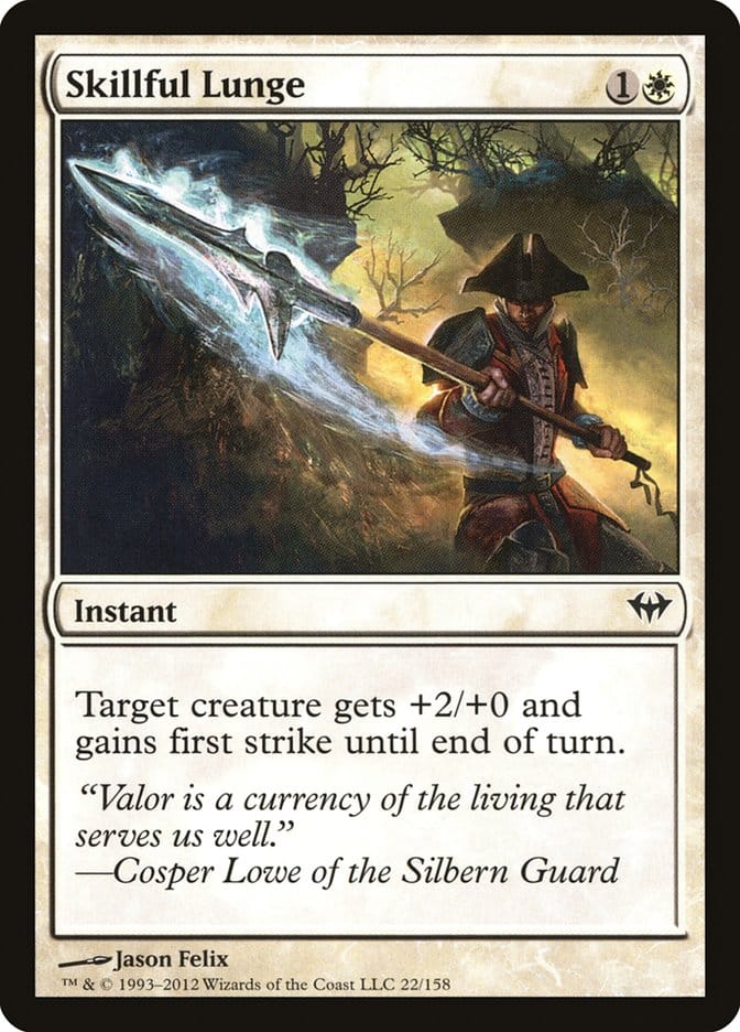 Skillful Lunge [Dark Ascension] Magic: The Gathering