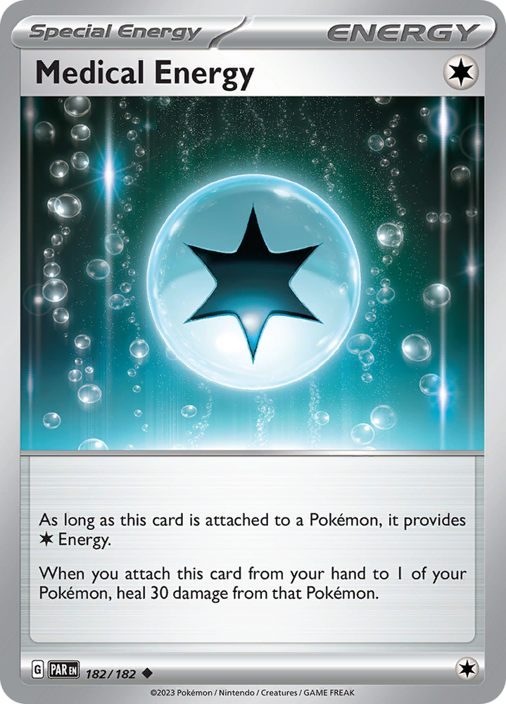 Medical Energy (182/182) [Scarlet & Violet: Paradox Rift] - Pokemon Cards For Your TCG Needs! Pokémon