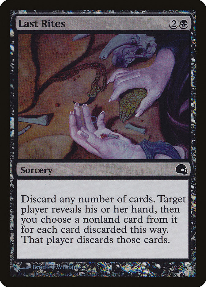 Last Rites [Premium Deck Series: Graveborn] Magic: The Gathering