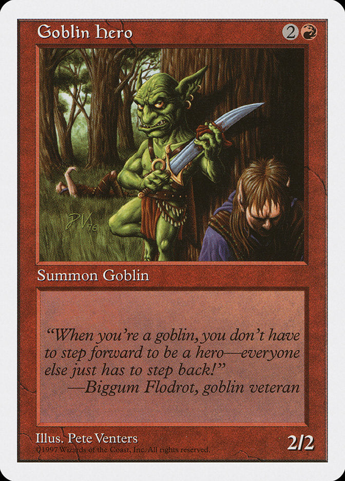 Goblin Hero [Fifth Edition] Magic: The Gathering