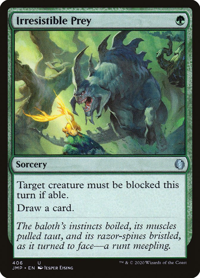 Irresistible Prey [Jumpstart] Magic: The Gathering