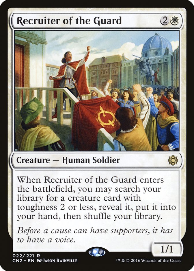 Recruiter of the Guard [Conspiracy: Take the Crown] Magic: The Gathering