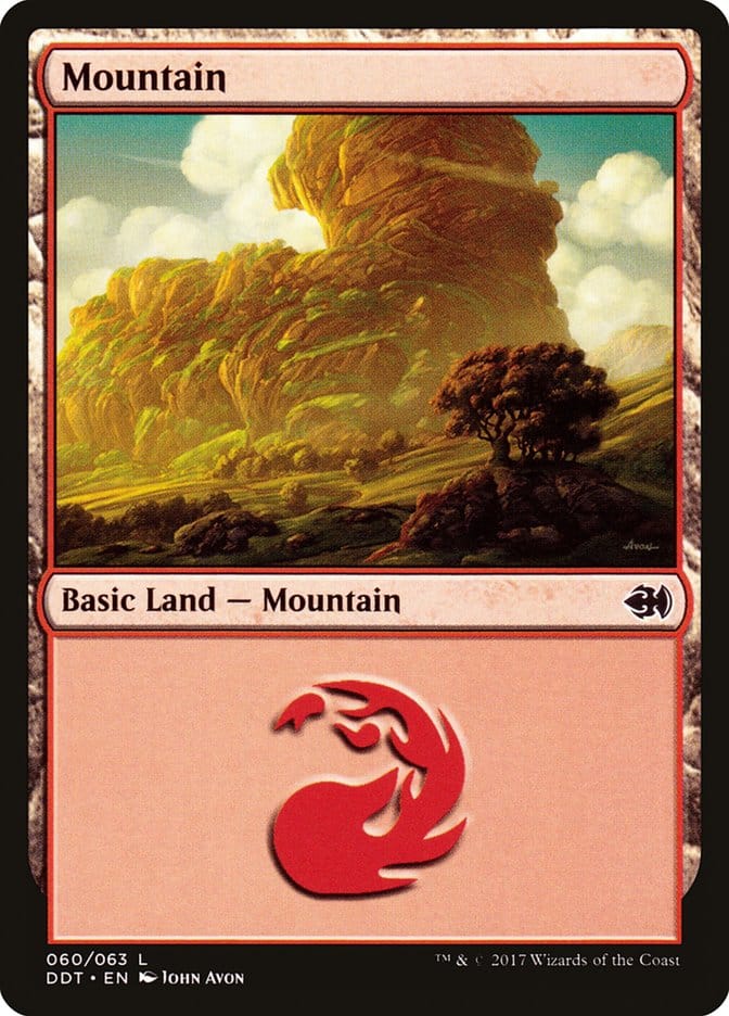 Mountain (60) [Duel Decks: Merfolk vs. Goblins] Magic: The Gathering