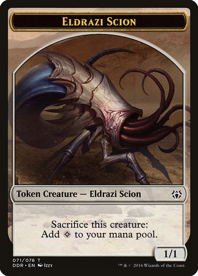 Eldrazi Scion Token [Duel Decks: Nissa vs. Ob Nixilis] Magic: The Gathering
