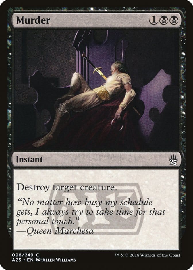 Murder [Masters 25] Magic: The Gathering