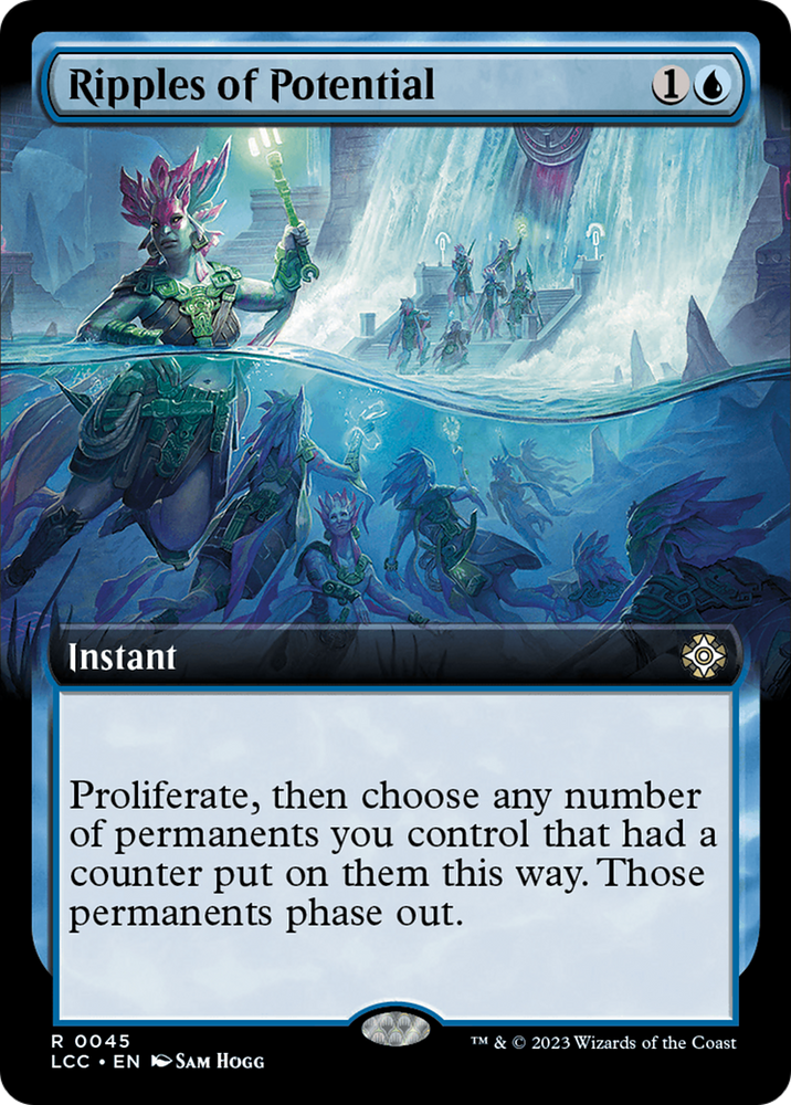 Ripples of Potential (Extended Art) [The Lost Caverns of Ixalan Commander] Magic: The Gathering
