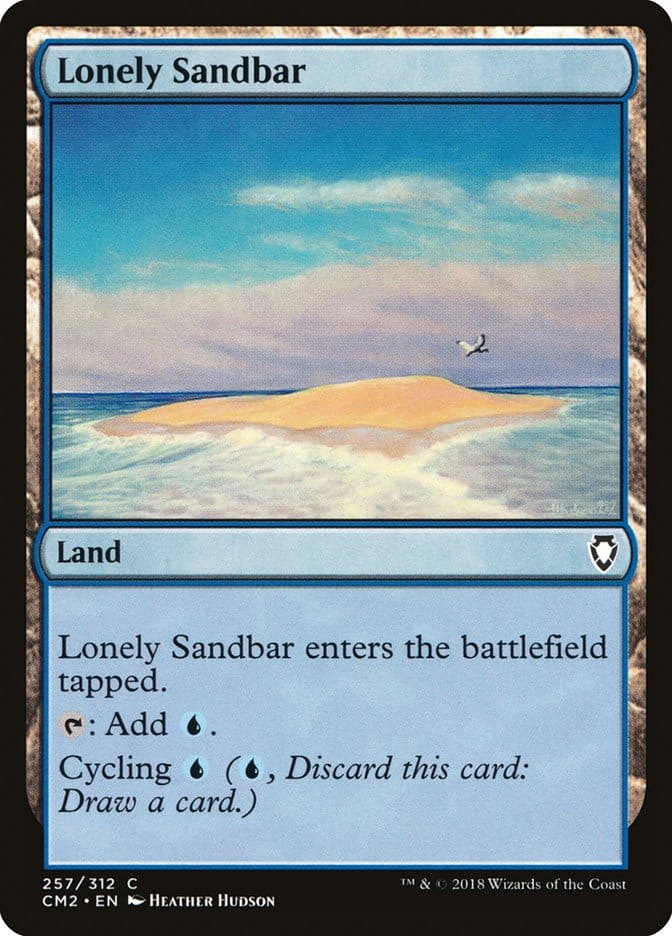 Lonely Sandbar [Commander Anthology Volume II] Magic: The Gathering