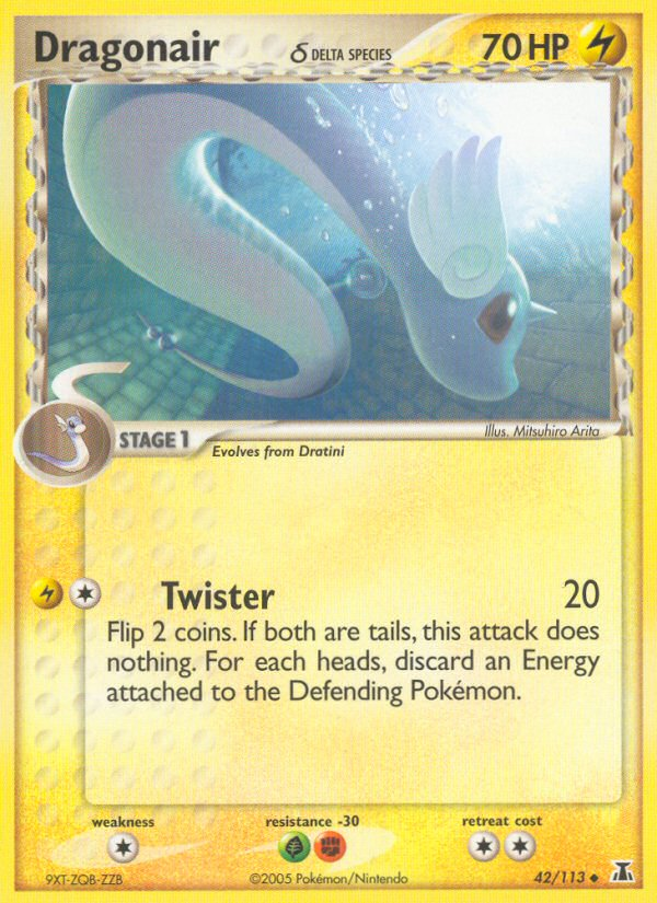 Dragonair (42/113) (Delta Species) [EX: Delta Species] Pokémon