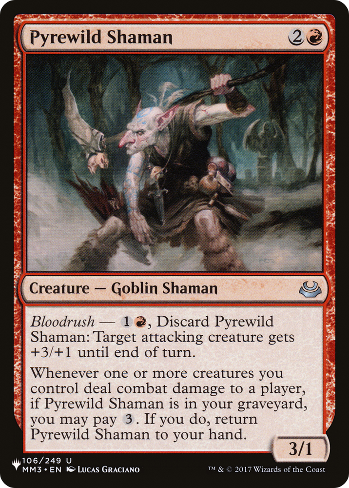 Pyrewild Shaman [The List] Magic: The Gathering