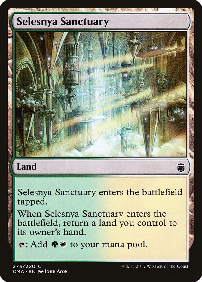 Selesnya Sanctuary [Commander Anthology] Magic: The Gathering