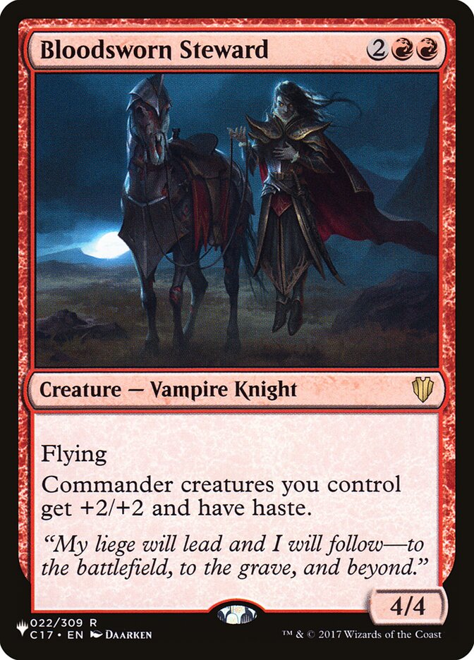 Bloodsworn Steward [Secret Lair: Heads I Win, Tails You Lose] Magic: The Gathering