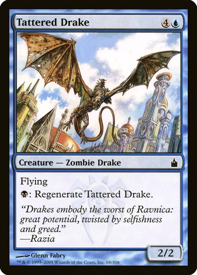 Tattered Drake [Ravnica: City of Guilds] Magic: The Gathering