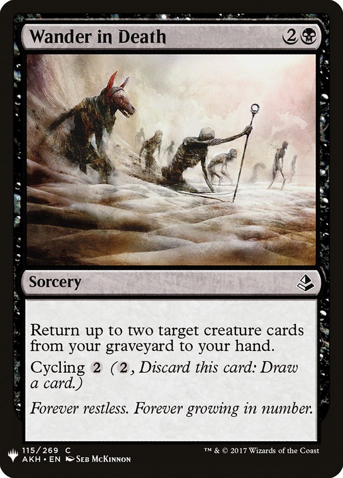 Wander in Death [Mystery Booster] Magic: The Gathering