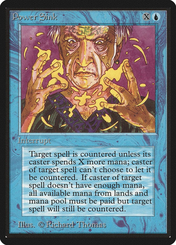 Power Sink [Beta Edition] Magic: The Gathering