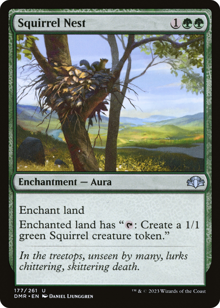 Squirrel Nest [Dominaria Remastered] Magic: The Gathering