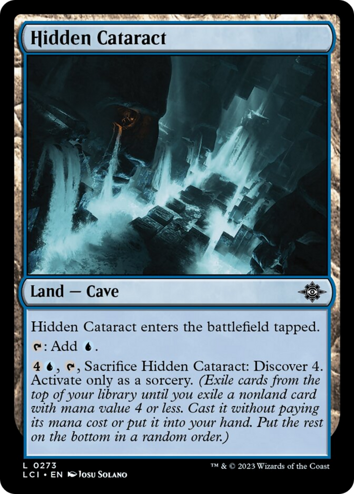 Hidden Cataract [The Lost Caverns of Ixalan] Magic: The Gathering