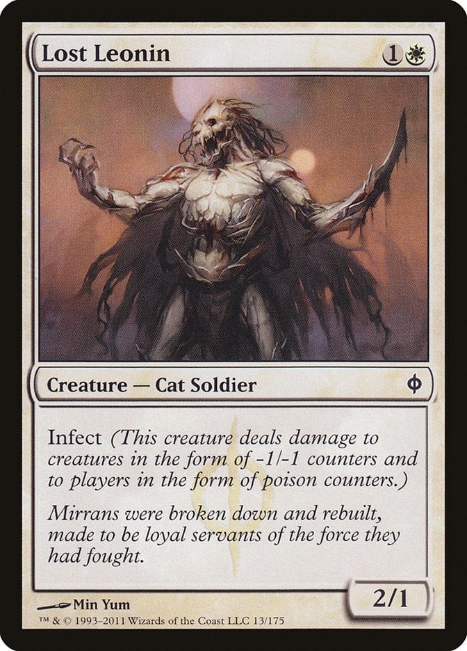 Lost Leonin [New Phyrexia] Magic: The Gathering