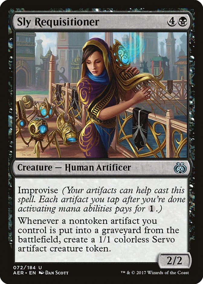 Sly Requisitioner [Aether Revolt] Magic: The Gathering