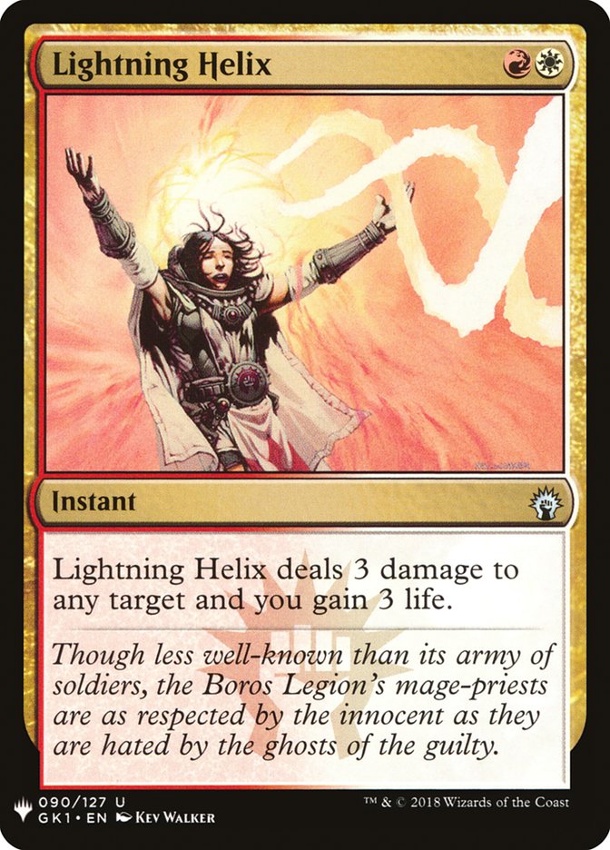 Lightning Helix [Mystery Booster] Magic: The Gathering