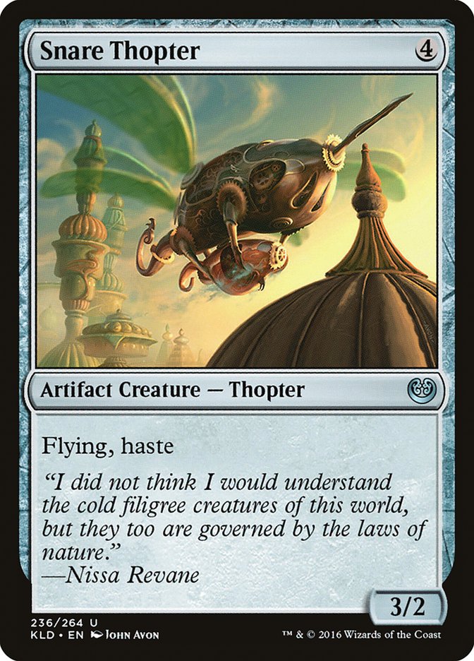 Snare Thopter [Kaladesh] Magic: The Gathering