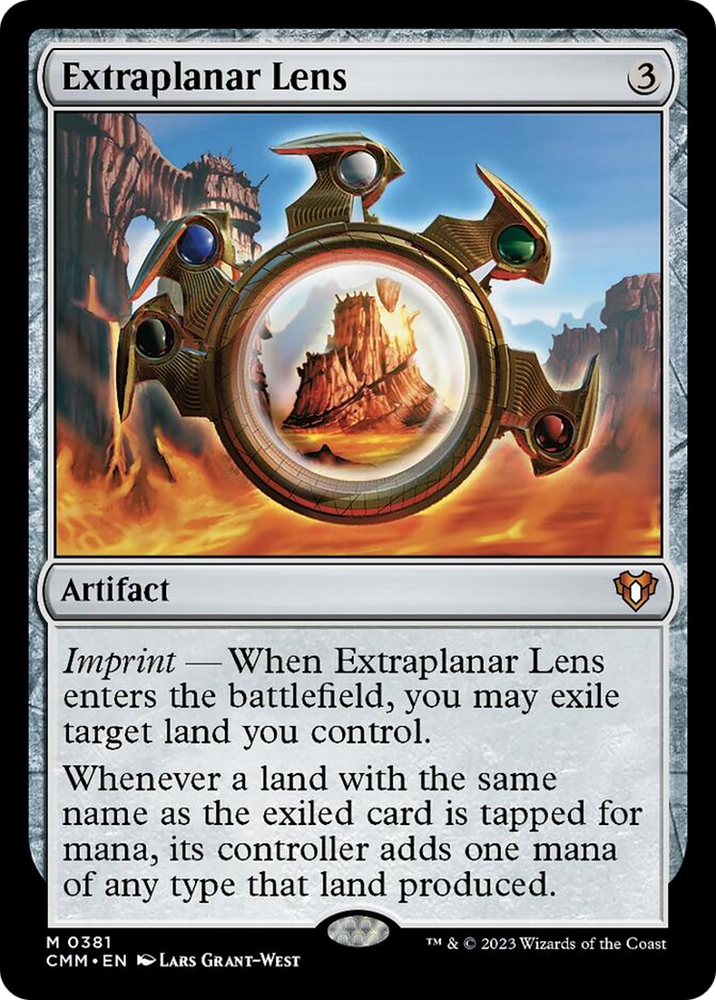 Extraplanar Lens [Commander Masters] Magic: The Gathering