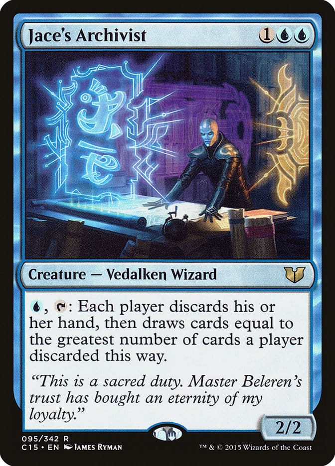 Jace's Archivist [Commander 2015] Magic: The Gathering