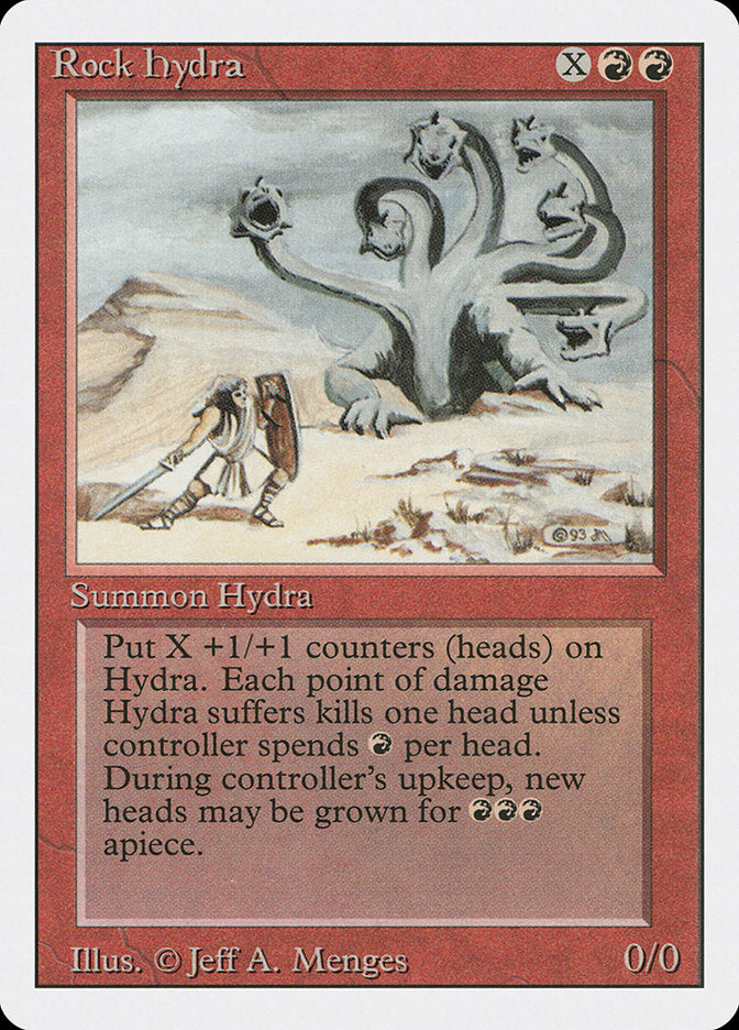 Rock Hydra [Revised Edition] Magic: The Gathering