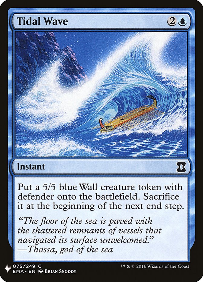 Tidal Wave [Mystery Booster] Magic: The Gathering