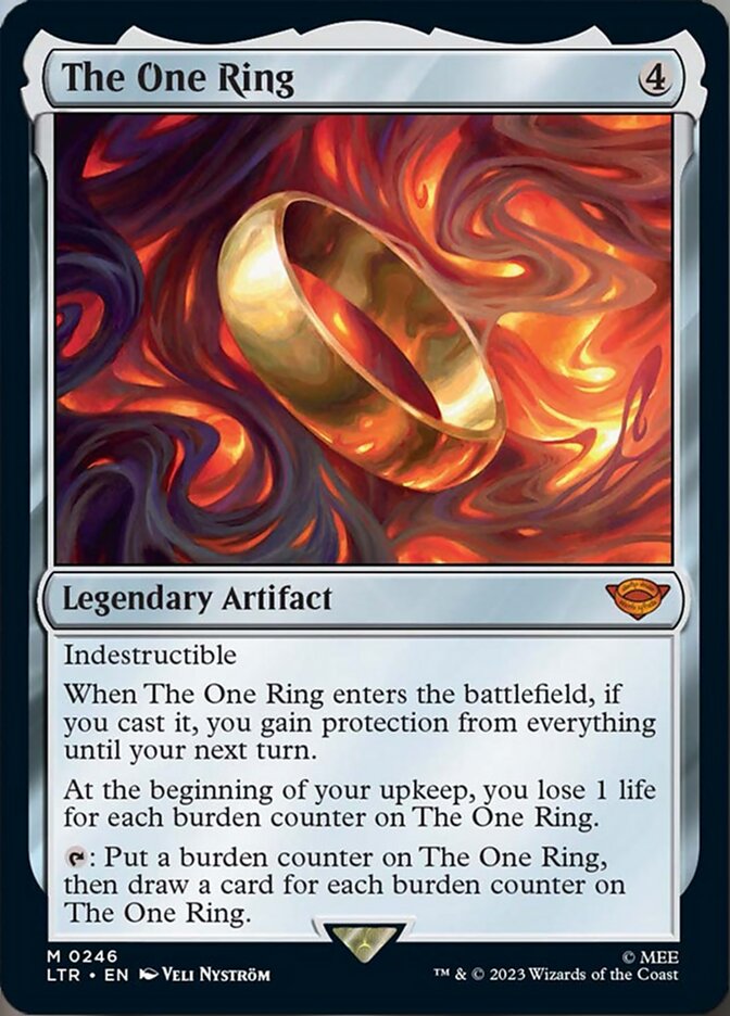 The One Ring [The Lord of the Rings: Tales of Middle-Earth] Magic: The Gathering