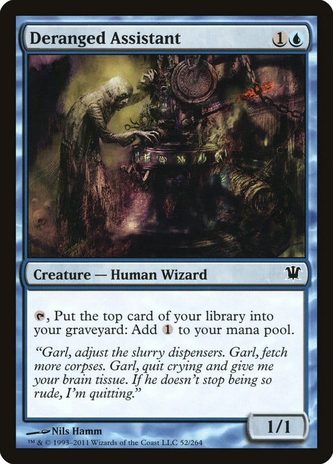 Deranged Assistant [Innistrad] Magic: The Gathering