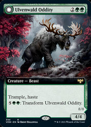 Ulvenwald Oddity // Ulvenwald Behemoth (Extended Art) [Innistrad: Crimson Vow] Magic: The Gathering