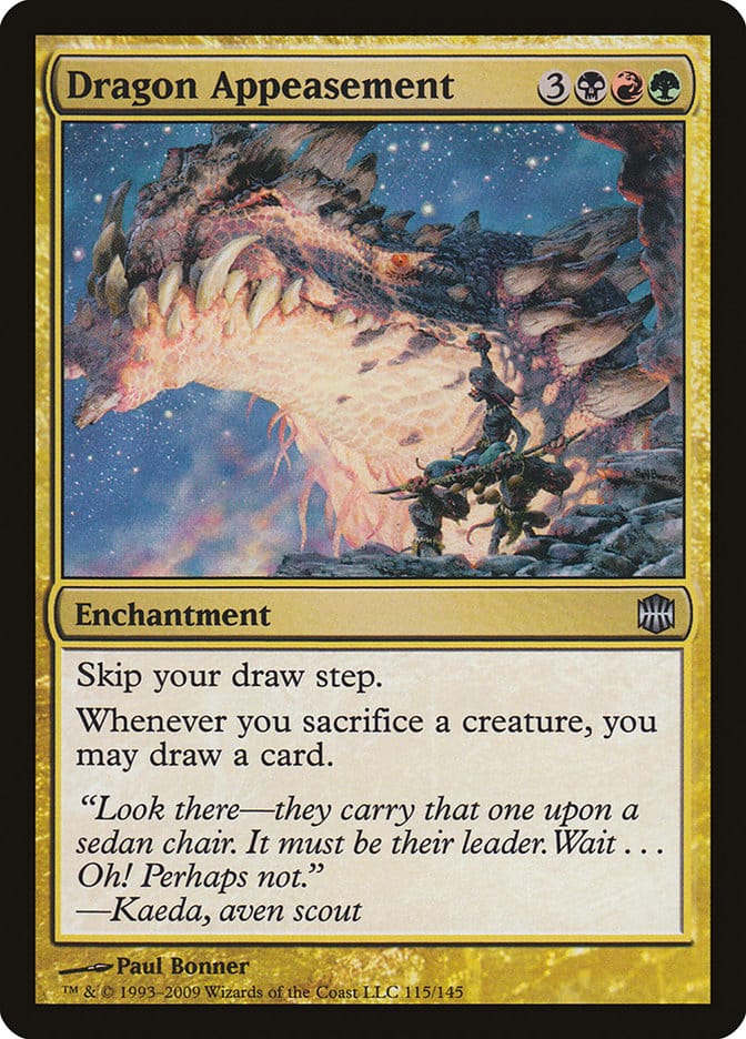Dragon Appeasement [Alara Reborn] Magic: The Gathering