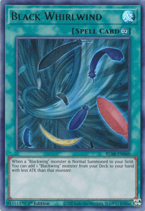 Black Whirlwind [BLAR-EN060] Ultra Rare - Yugioh Cards For Your TCG Needs!