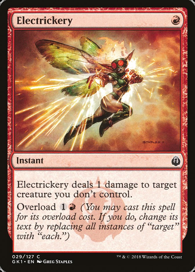 Electrickery [Guilds of Ravnica Guild Kit] Magic: The Gathering